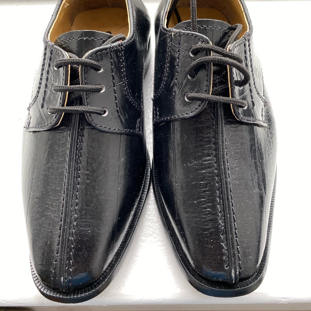 Kids Black dress / Elegant Leather Shoes Sz 13